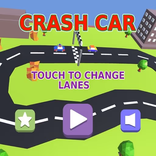 Pixel Circuit Racing Car Crash