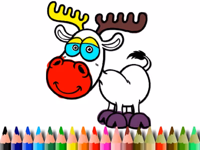BTS Deer Coloring Book