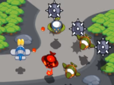 Cartoon Battle Sky