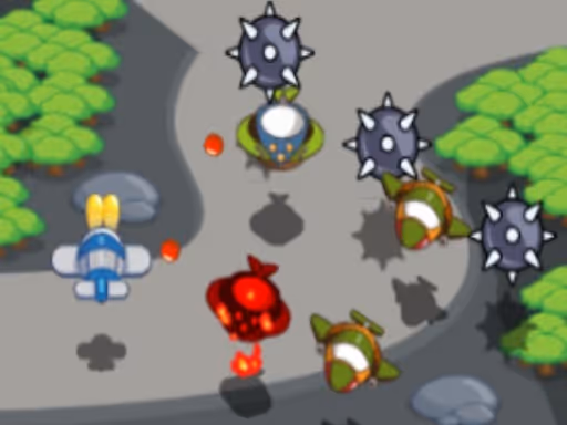 Cartoon Battle Sky