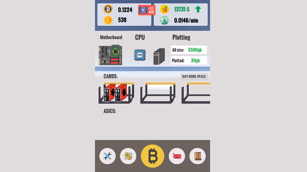 Bitcoin Clicker