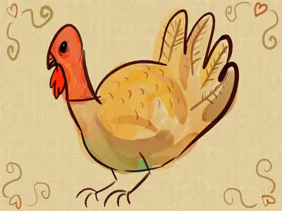 Thanks Giving Turkey Slide