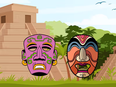 Ancient Aztec Coloring