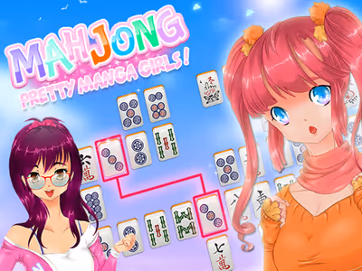 Mahjong Pretty Manga Girls