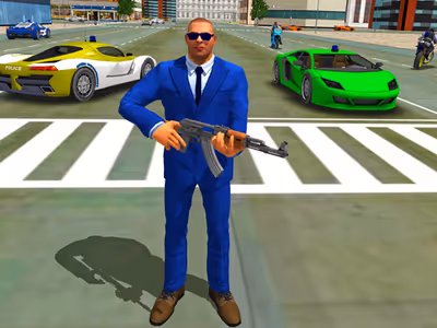 Police Crime City Simulator Police Car Driving