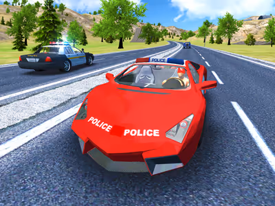 Police Car Stunt Driver