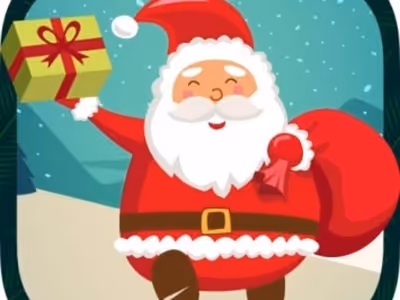 Pixel Santa Run