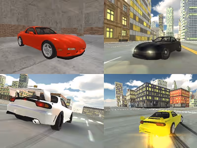 RX7 Drift 3D