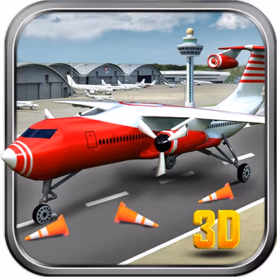 European Aero Plane Real Parking 3D 2019