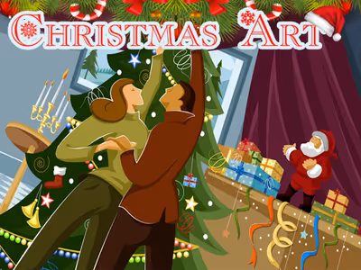 Christmas Art 2019 Slide