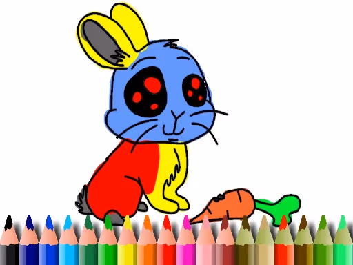 BTS Rabbit Coloring Book