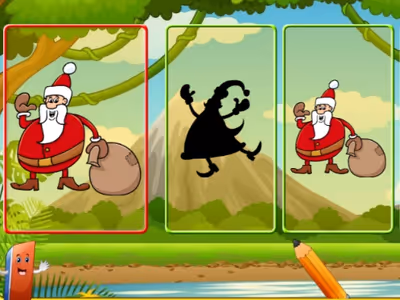 Santa Shadow Match