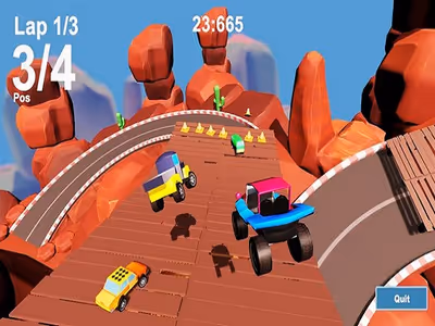 Mountain Mini Car Racer