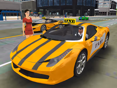 Free New York Taxi Driver 3D Sim
