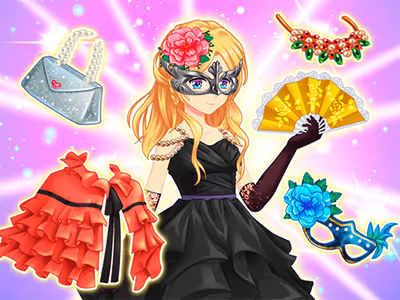 Cute Anime Princess Dress Up