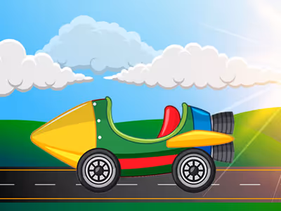 Colorful Vehicles Memory