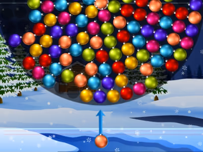 Orbiting Xmas Balls