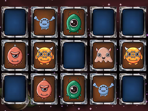 Aliens Memory Game