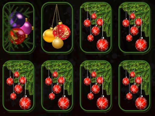 Christmas Ornaments Memory