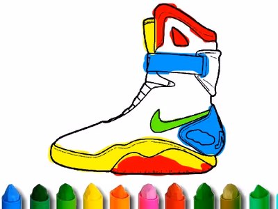BTS Shoe Coloring