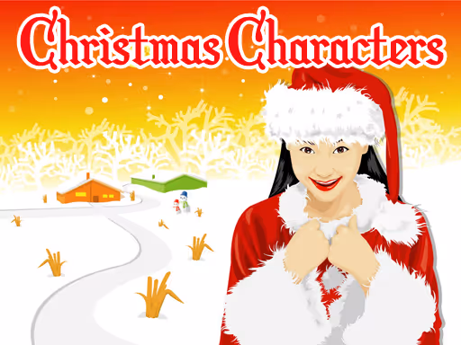 Christmas Characters Slide