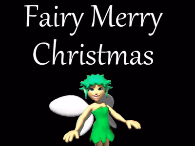 Fairy Merry Christmas