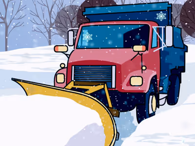 Hidden Snowflakes in Plow Trucks