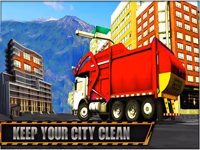 Road Garbage Dump Truck Cleaner