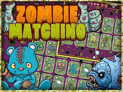 Zombie Card Games : Matching Card