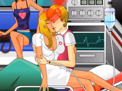 Nurse Kissing