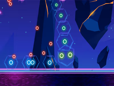 Neon snake