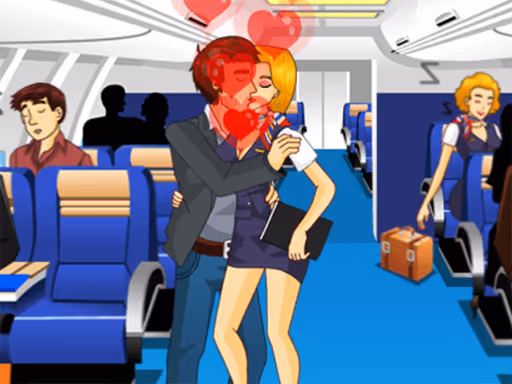 Air Hostess Kissing