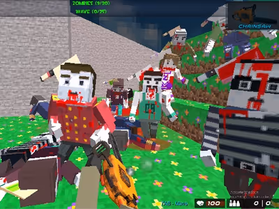 Survival shooting war game pixel gun apocalypse 3