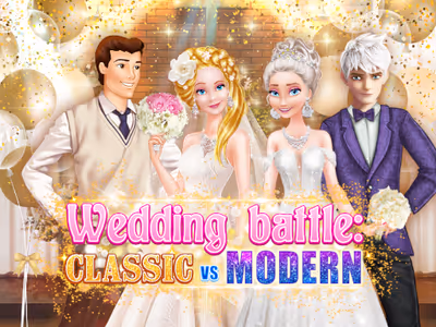 Wedding battle Classic vs Modern