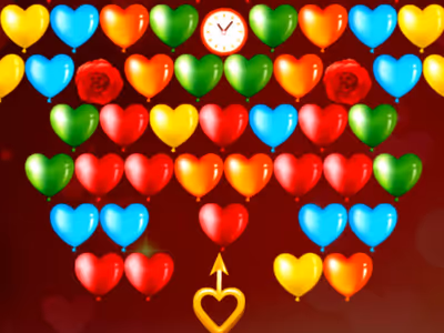 Bubble Shooter Valentines