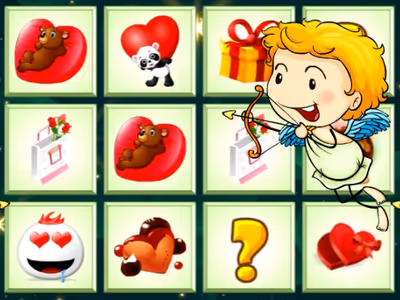 Valentines Cards Match
