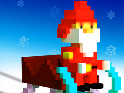 Super Sliding Santa