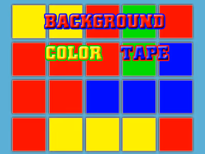 Background Color Tape