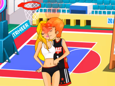 Basketball Kissing