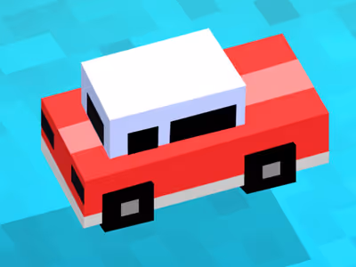 Blocky Car Bridge