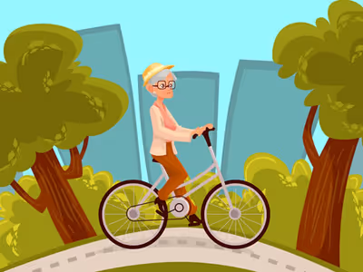 Happy Bike Riding Jigsaw