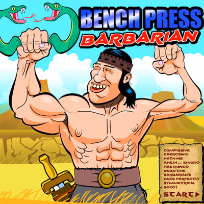 Bench Press The Barbarian