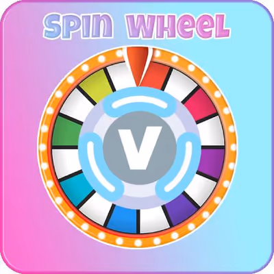Random Spin Wheel Earn Vbucks