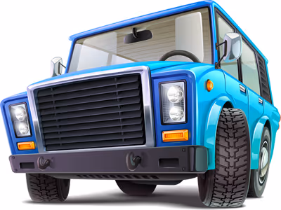 Cartoon Trucks Puzzle