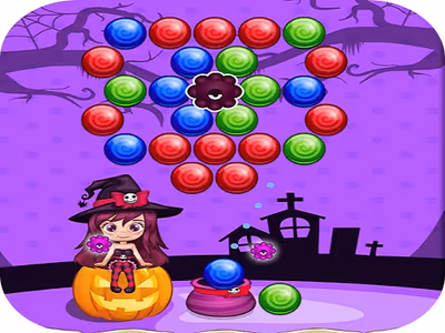 Sweet Helloween Bubble Shooter Game