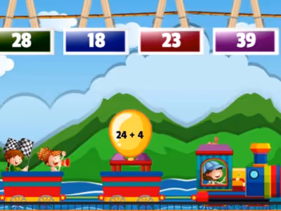 Math Train Addition