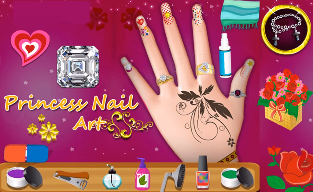 Princess Nail Art