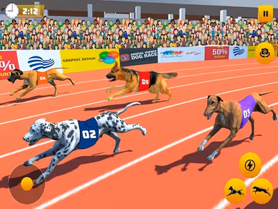 Dog Race Sim 2020: Dog Racing Games