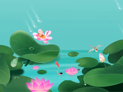 Lotus Flowers Slide