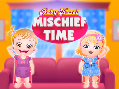 Baby Hazel Mischief Time